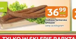 Społem Częstochowa Kiełbasa farmerska oferta