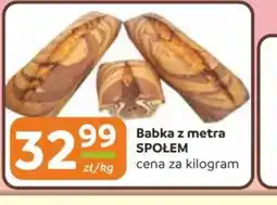 Społem Częstochowa Babka z metra Społem oferta