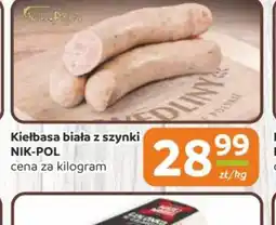 Społem Częstochowa Kiełbasa biała z szynki NIK-POL oferta
