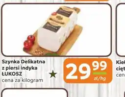 Społem Częstochowa Szynka Delikatna z piersi indyka Lukosz oferta