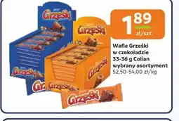 Społem Częstochowa Wafle Grześki w czekoladzie oferta