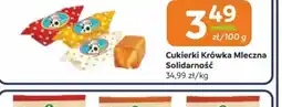 Społem Częstochowa Cukierki Krówka Mleczna Solidarność oferta