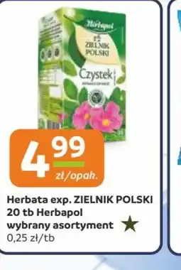 Społem Częstochowa Herbata ekspresowa ZIELNIK POLSKI Herbapol oferta