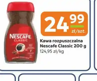 Społem Częstochowa Kawa rozpuszczalna Nescafe Classic oferta