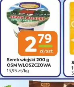 Społem Częstochowa Serek wiejski OSM Włoszczowa oferta
