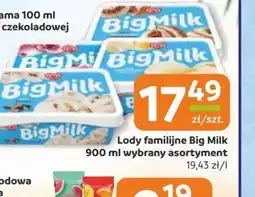 Społem Częstochowa Lody familijne Big Milk oferta