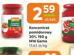 Społem Częstochowa Koncentrat pomidorowy MW Gama oferta