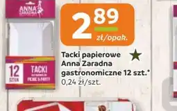 Społem Częstochowa Tacki papierowe Anna Zaradna oferta