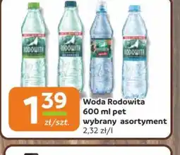 Społem Częstochowa Woda Rodowita oferta