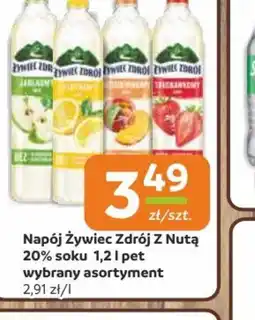 Społem Częstochowa Napój Zywiec Zdrój Z Nutą oferta
