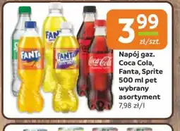 Społem Częstochowa Napój gaz. Coca Cola, Fanta, Sprite oferta