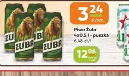 Społem Częstochowa Piwo Zubr oferta