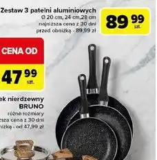 Carrefour Zestaw patelni 20 cm + 24 28 oferta
