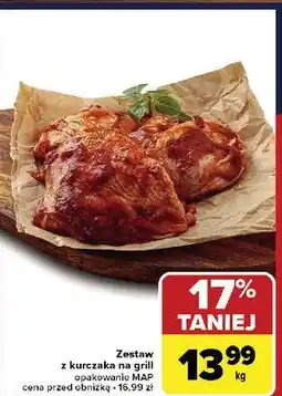 Carrefour Zestaw z kurczaka na grill oferta