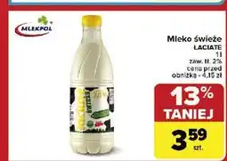 Carrefour Mleko 2% Łaciate oferta