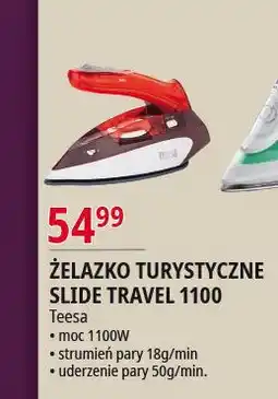 E.Leclerc Żelazko turystyczne slide travel 1100 Teesa oferta