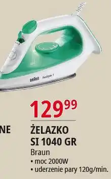 E.Leclerc Żelazko si 1040gr Braun oferta