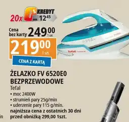 E.Leclerc Generator pary fv 6520e0 Tefal oferta