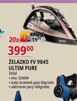E.Leclerc Żelazko ultimate pure ffv9845 Tefal oferta