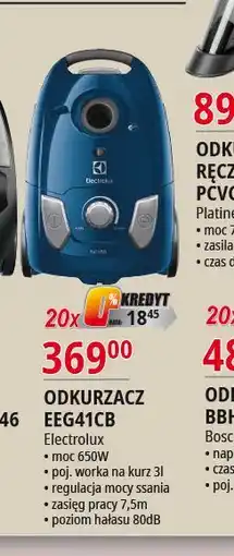 E.Leclerc Odkurzacz eeg41cb Electrolux oferta
