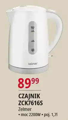 E.Leclerc Czajnik zck 7616 s Zelmer oferta