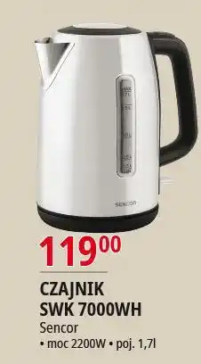 E.Leclerc Czajnik swk 7000 wh Sencor oferta