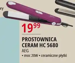 E.Leclerc Prostownica hc 5680 fioletowy Aeg oferta