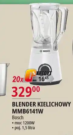 E.Leclerc Blender kielichowy mmb6141w Bosch oferta