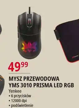 E.Leclerc Mysz yms 3010 prisma Yenkee oferta