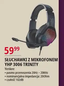 E.Leclerc Słuchawki yhp 3006 trinity Yenkee oferta