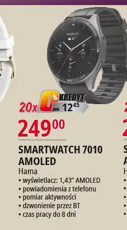E.Leclerc Smartwatch 7010 amoled Hama oferta