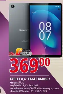 E.Leclerc Tablet 8.4'' eagle Kruger & Matz oferta