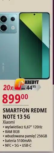E.Leclerc Smartfon redmi note 13 5g Xiaomi oferta