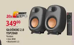 E.Leclerc Głośniki 2.0 ysp2060 Yenkee oferta