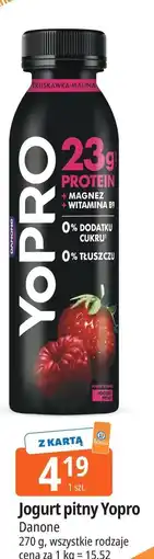 E.Leclerc Jogurt truskawka-malina Danone Yopro oferta
