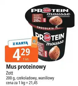 E.Leclerc Mus waniliowy Zott Protein oferta