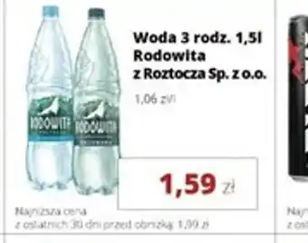 Torimpex Woda Rodowita oferta