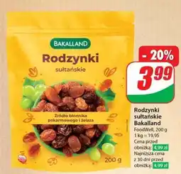 Dino Rodzynki sułtańskie Bakalland oferta