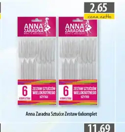 DUO-TES Anna Zaradna Sztućce Zestaw 6-komplet oferta