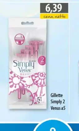 DUO-TES Gillette Simply 2 Venus oferta