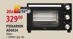 E.Leclerc Piekarnik ad6024 Adler oferta