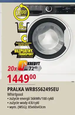 E.Leclerc Pralka wrbss6249seu Whirlpool oferta