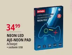 E.Leclerc Lampa neon pad Activejet oferta