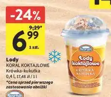 Intermarche Lody krówka-kukułka Koral Koktajlowe oferta