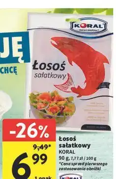 Intermarche Łosoś sałatkowy Koral (Graal) oferta