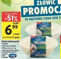 Intermarche Śledź atlantycki w sosie śmietanowym Lisner oferta