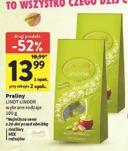 Intermarche Bombonierka pistachio Lindt Lindor oferta