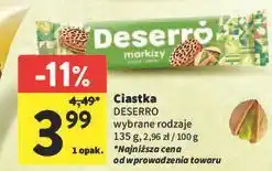 Intermarche Ciastka markizy o smaku pistacjowym Deserro oferta