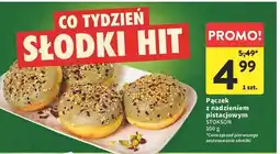 Intermarche Pączek z nadzieniem pistacjowym Stokson oferta