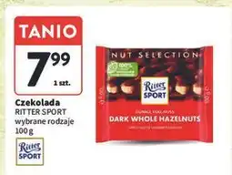 Intermarche Czekolada dark whole hazelnuts Ritter Sport oferta
